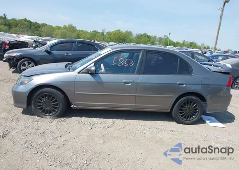 2005 Honda Civic Ex from USA, damaged, VIN 2HGES26785H627341